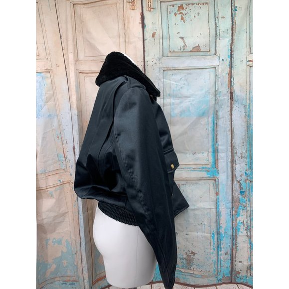 Golden Fleece Uniform Outerware Bomber Style with Faux Fur Collar Size 38 ** - Picture 6 of 16